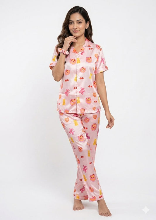 Cake Print PJ Set