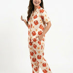 Crab Print PJ Set