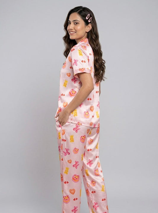 Cake Print PJ Set